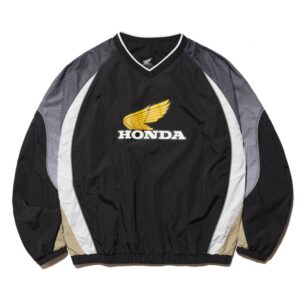 Vintage Logo Speed 黑色漸層黃色翅膀